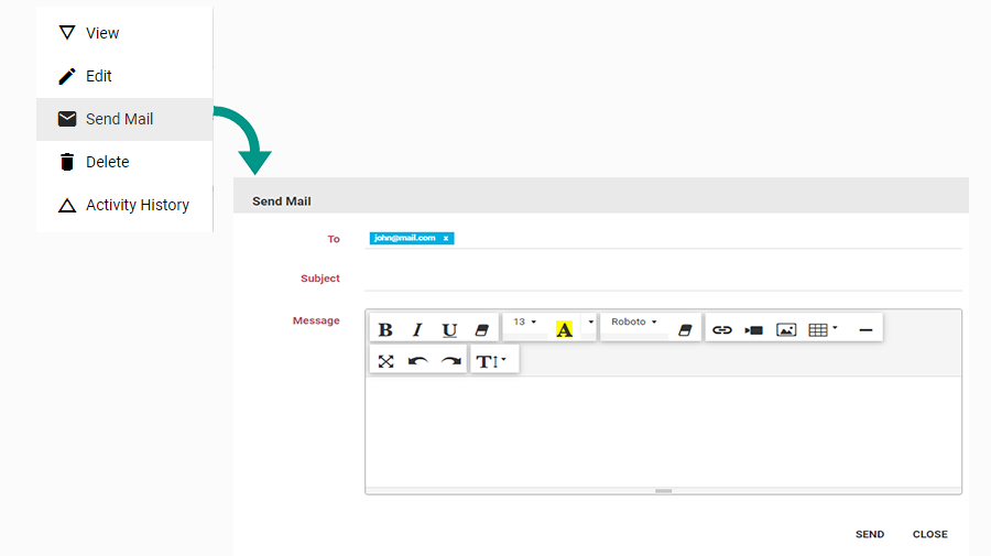 Easily manage document and reduced paperwork